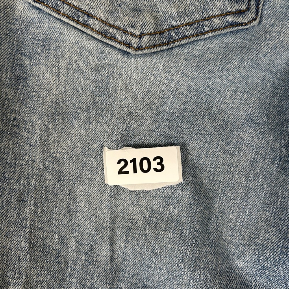 American Eagle Slim Straight Jeans Mens 30x30 Light Wash Airflex+ Denim - Picture 8 of 10